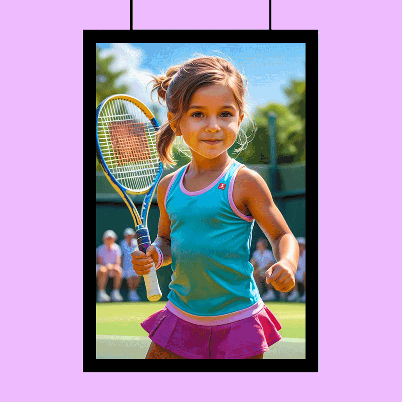 Tennis Player Girl